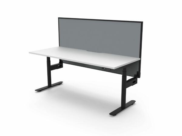 Halo+ Single Sided Desk - With Screen