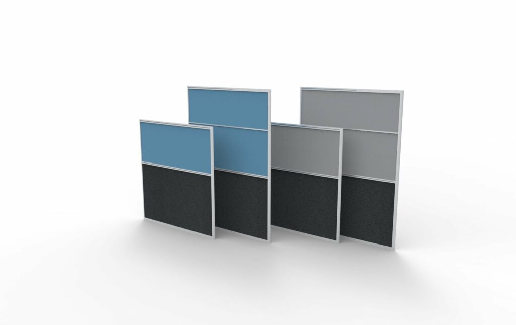 Partition Office Screens: Rapid Span Screens – Office Furniture Bunbury