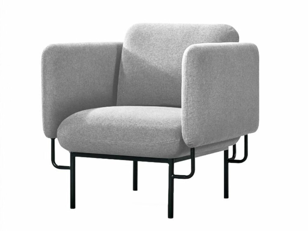 Office Seating: Capri 1 Seater Lounge – Office Furniture Bunbury