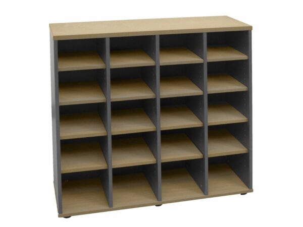 Rapid-Worker-Pigeon-20-Hole-Storage-Unit-Natural-Oak-Ironstone