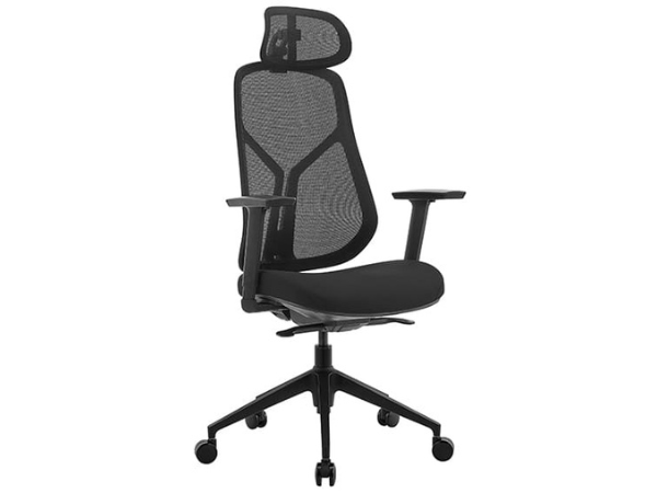Image of the Miami Chair from Vogue Office Furniture Bunbury. Recommended by Veen Physiotherapy Bunbury.