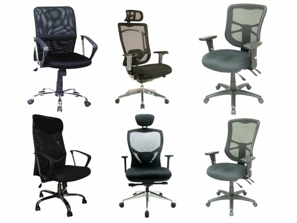 Office Chairs - Mesh Chairs at Vogue Office Furniture Bunbury