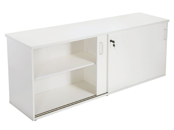 Image of Rapid Span Credenza lockable doors and adjustable shelves