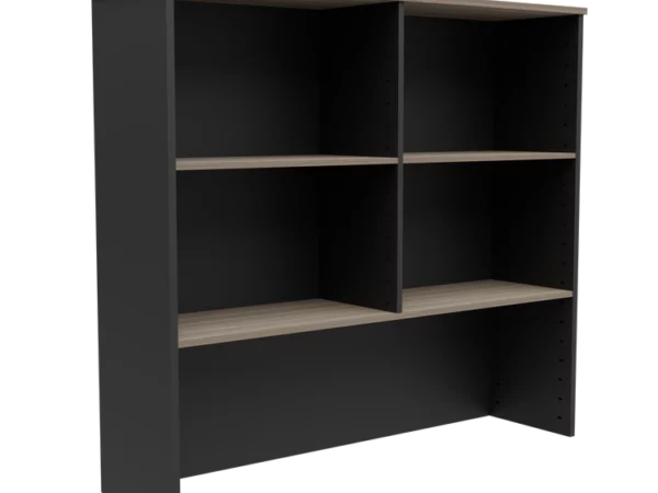 Open hutch shelving unit from the Urban Melamine Range by Vogue Office Furniture Bunbury.